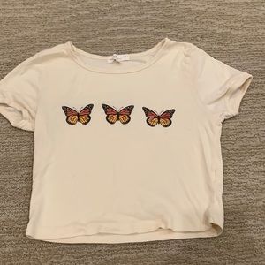 cute butterfly top!